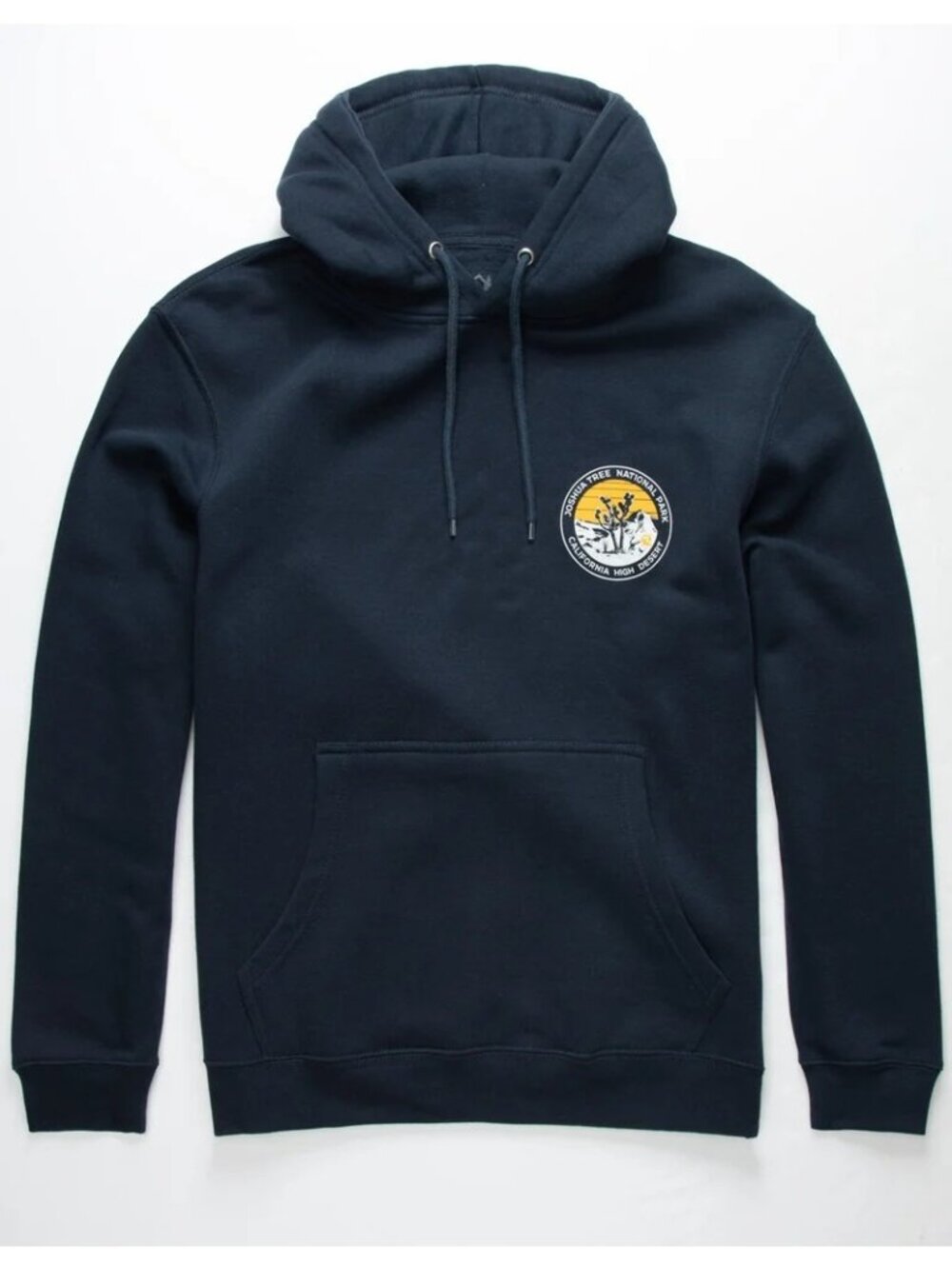Joshua Tree National Park Navy Blue Drawstring Hoodie Tilly's 80% Cotton XL